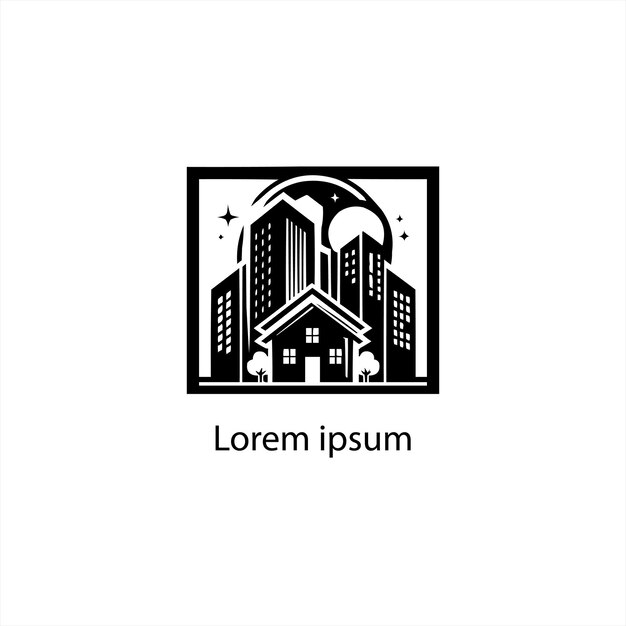 un logotipo en blanco y negro para la ciudad de Verizon