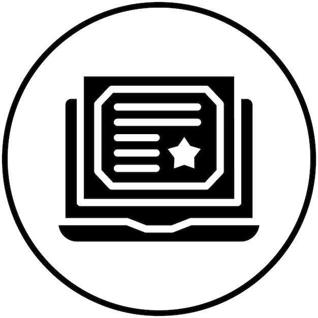un logotipo en blanco y negro con un cuadrado y una estrella en él