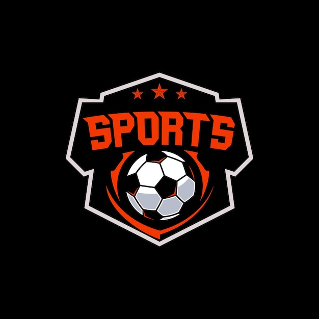 un logotipo en blanco y negro para los deportes y el deporte