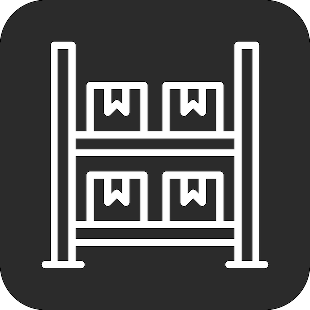 un logotipo en blanco y negro con una imagen de una silla en él
