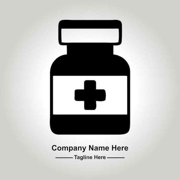 un logotipo en blanco y negro para el nombre de la empresa