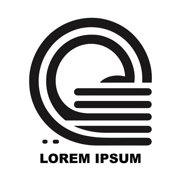 un logotipo en blanco y negro con la palabra lg en él