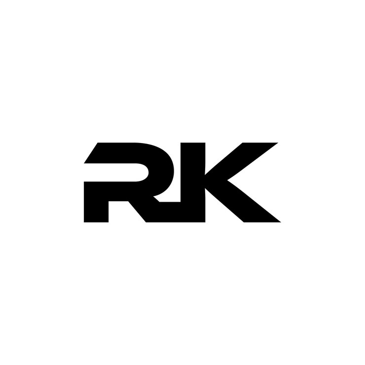 un logotipo en blanco y negro con la palabra r en él