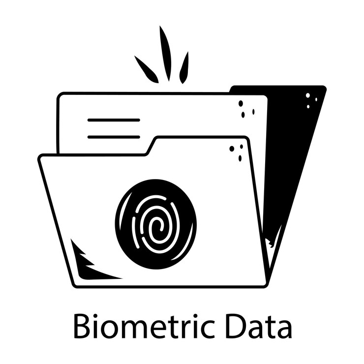 Vector un logotipo en blanco y negro que dice datos datos