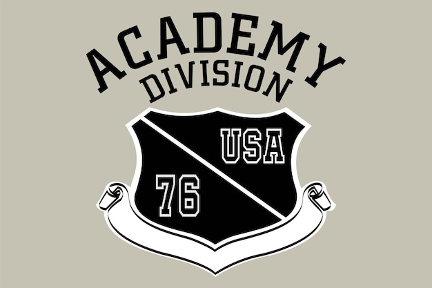 un logotipo en blanco y negro para la Universidad de América
