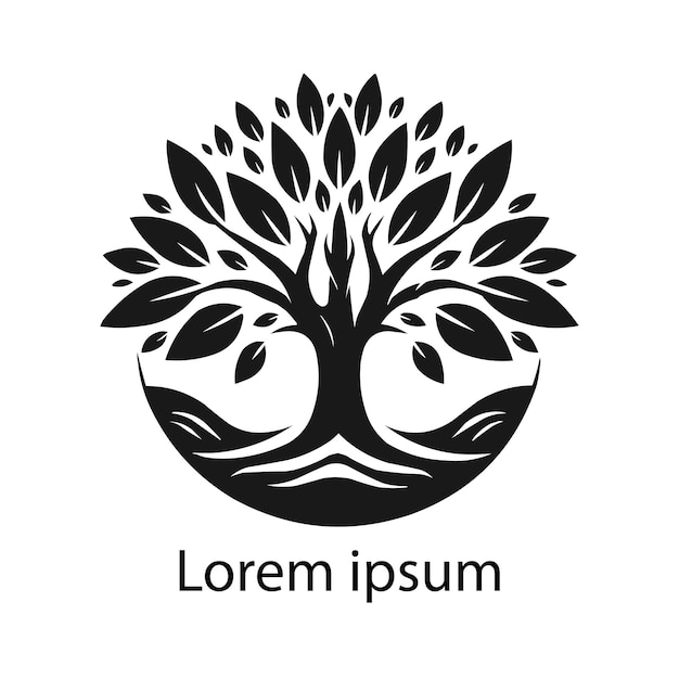 un logotipo en blanco y negro para la vibra