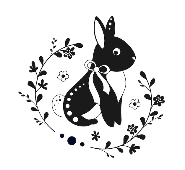 Logotipo bohemio de Pascua