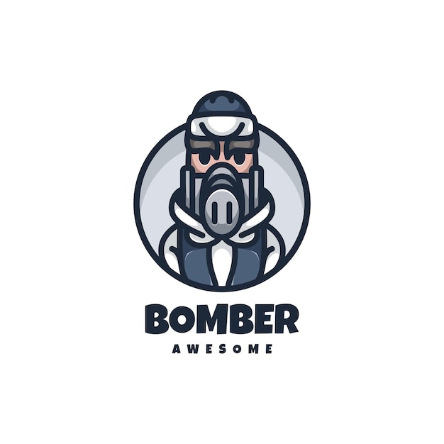 Logotipo de bombardero