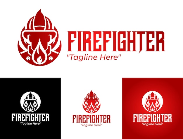 El logotipo de los bomberos