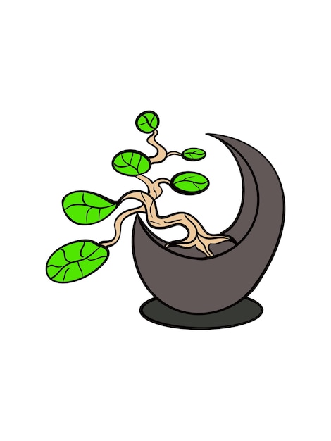 El logotipo del bonsai