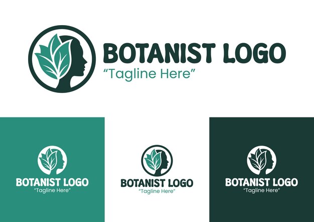El logotipo del botánico