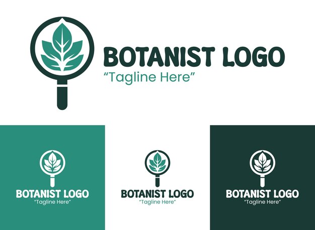 El logotipo del botánico