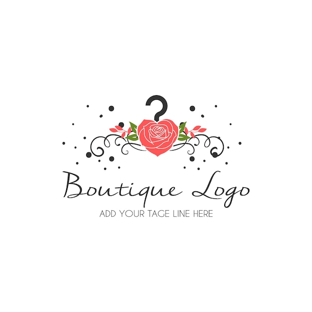 Vector logotipo de la boutique