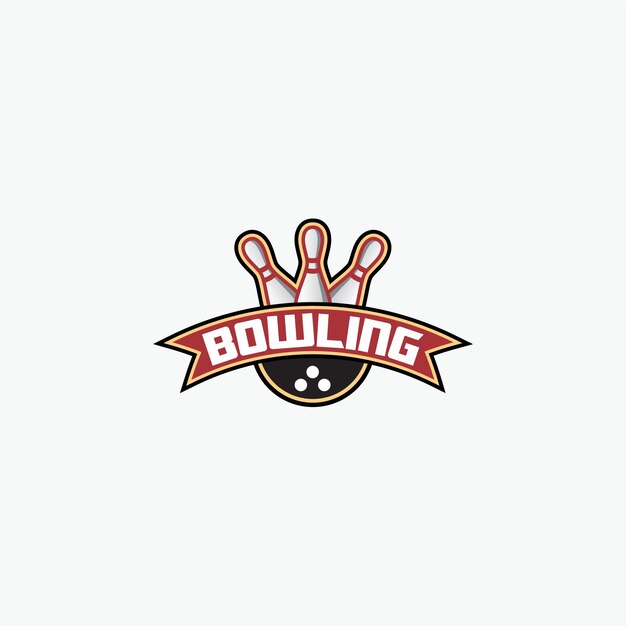 Logotipo de bowling