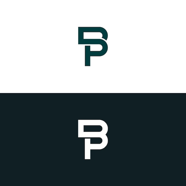 El logotipo de BP y PB Monogram