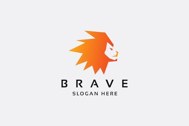 El logotipo de Brave Lion