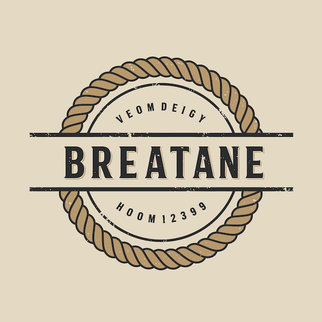 El logotipo de Breatane Vintage