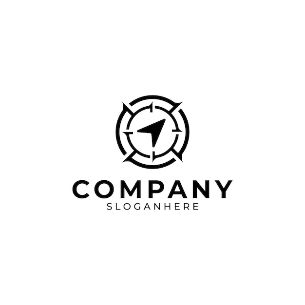 El logotipo de la brújula