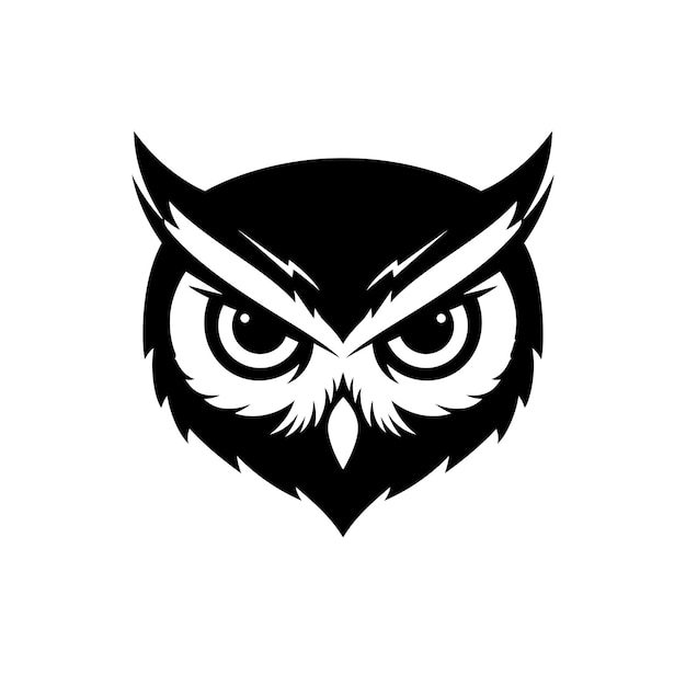 El logotipo del búho feroz