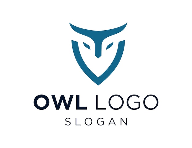 Logotipo de búho sobre un fondo blanco.