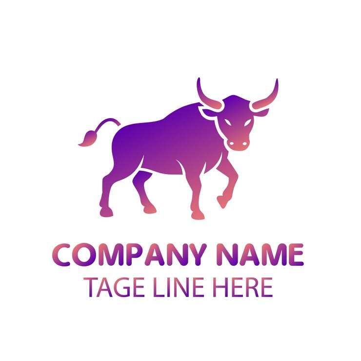 Vector el logotipo de bull