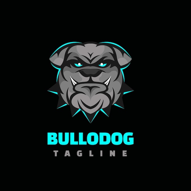 El logotipo del bulldog