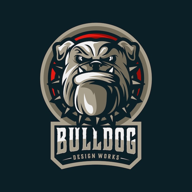 Logotipo de bulldog