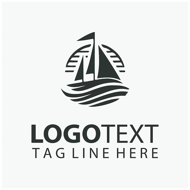 El logotipo del buque de vela