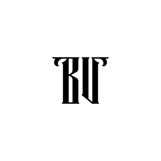 El logotipo de BV es un monograma, un diseño de letra, un nombre de texto, un símbolo, un logotipo monocromático, un carácter alfabético, un logo simple.