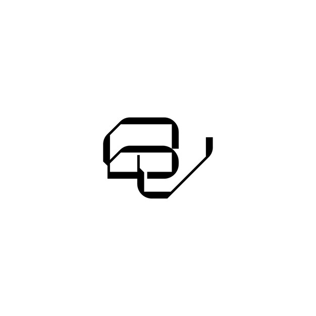 El logotipo de BV es un monograma, un diseño de letra, un nombre de texto, un símbolo, un logotipo monocromático, un carácter alfabético, un logo simple.