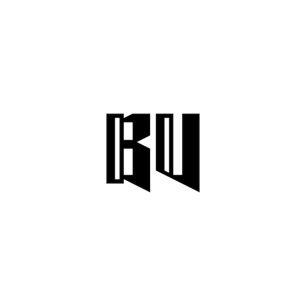 El logotipo de BV es un monograma, un diseño de letra, un nombre de texto, un símbolo, un logotipo monocromático, un carácter alfabético, un logo simple.