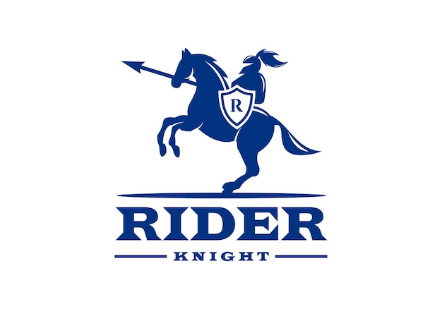 El logotipo del caballero a caballo es adecuado como símbolo corporativo.