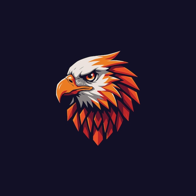 logotipo de cabeza de águila