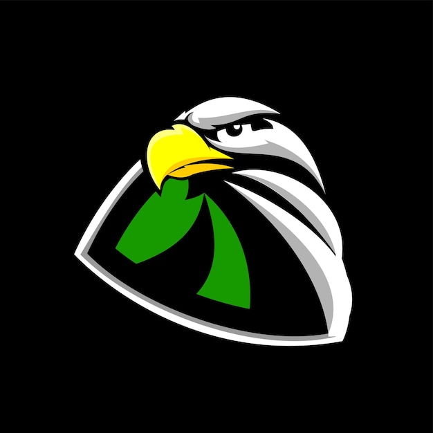 logotipo de cabeza de águila