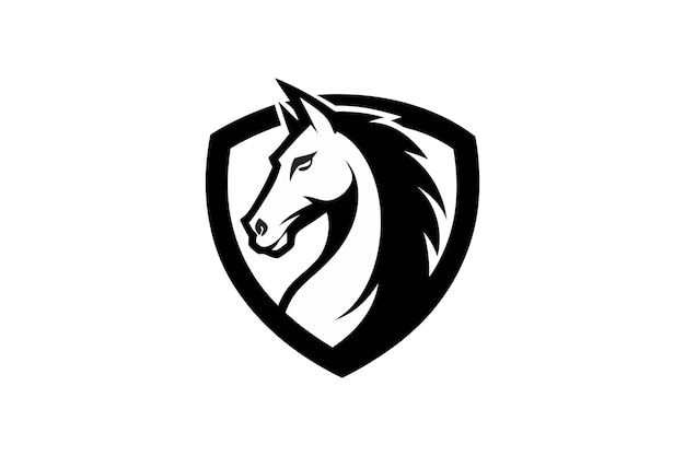 logotipo de la cabeza de caballo