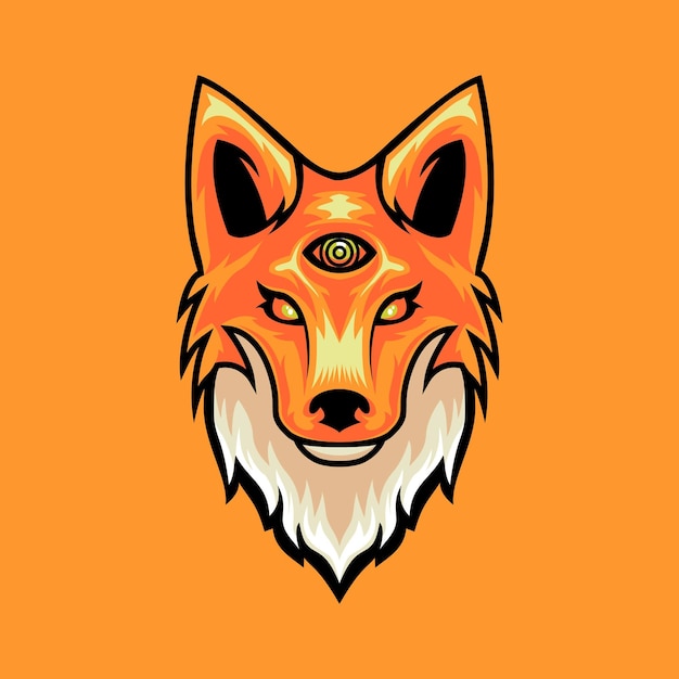 Logotipo de la cabeza de Fox