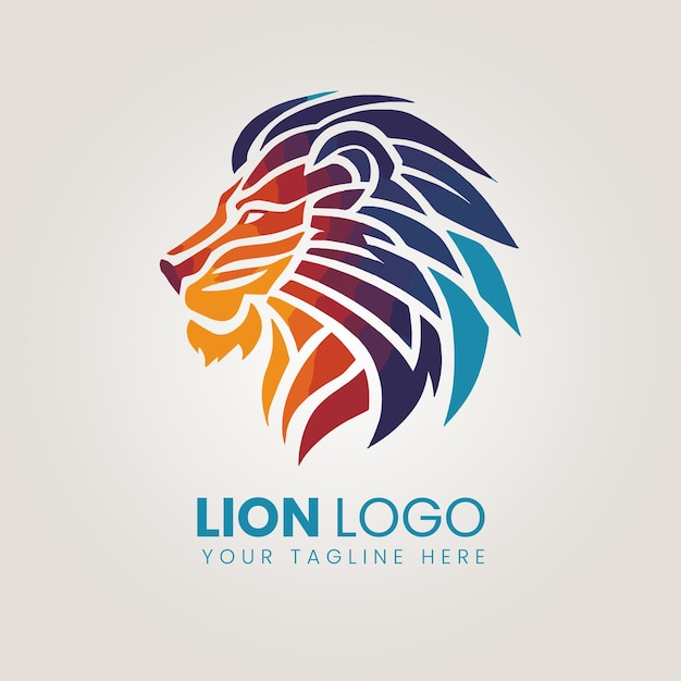 Logotipo de cabeza de león