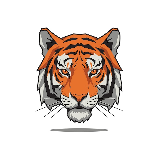 El logotipo de la cabeza de tigre