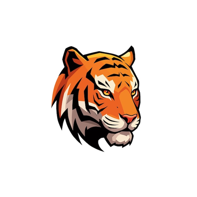 El logotipo de la cabeza de tigre