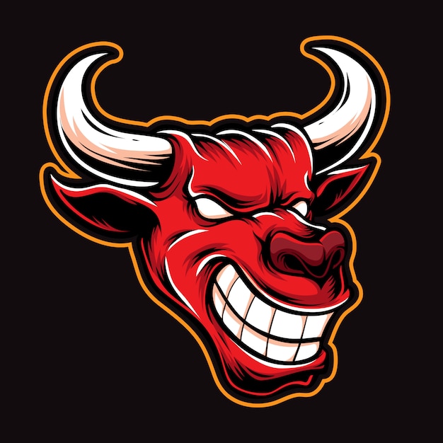 Logotipo de cabeza de toro