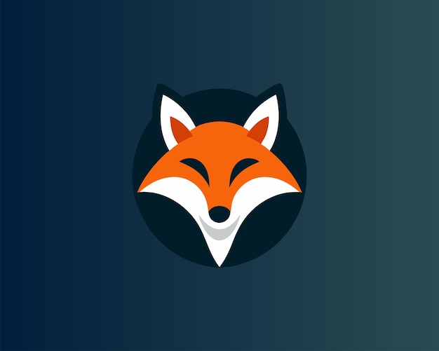 logotipo de la cabeza de zorro