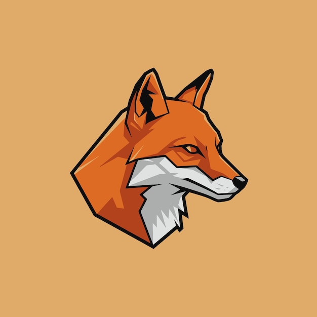El logotipo de la cabeza de zorro