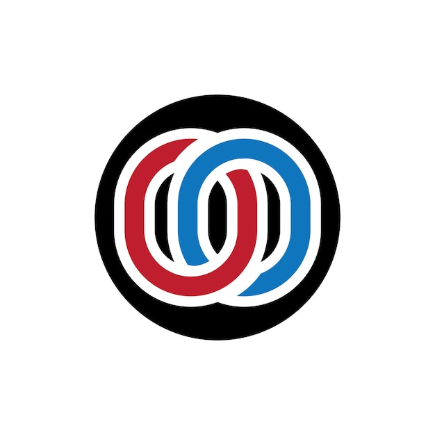 Logotipo de cadena de vector de unidad abstracta corporativa empresarial