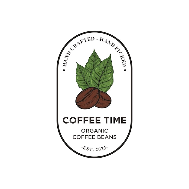 Logotipo del café Gráficos de los logotipos de los cafés Etiquetas y insignias