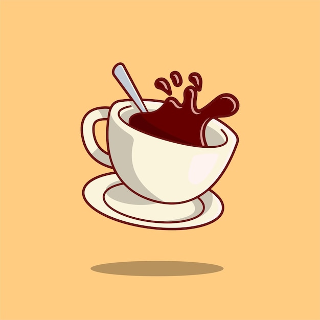 logotipo de café ilustración de café taza de café