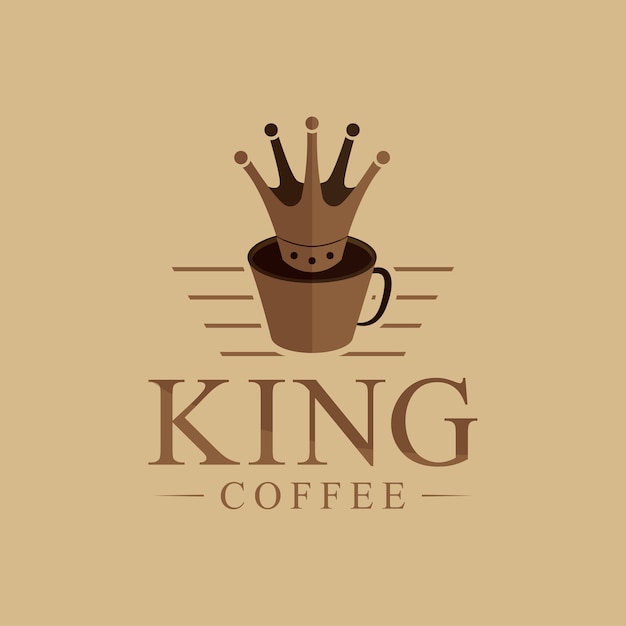 logotipo de café rey