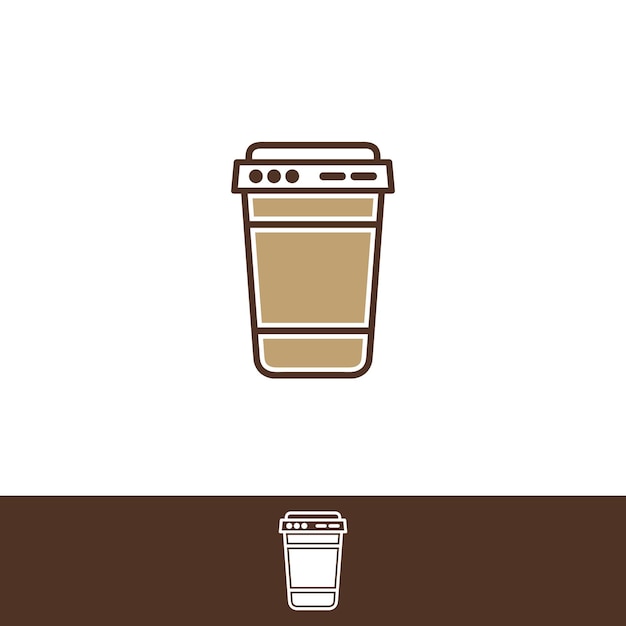 Logotipo del café del servidor