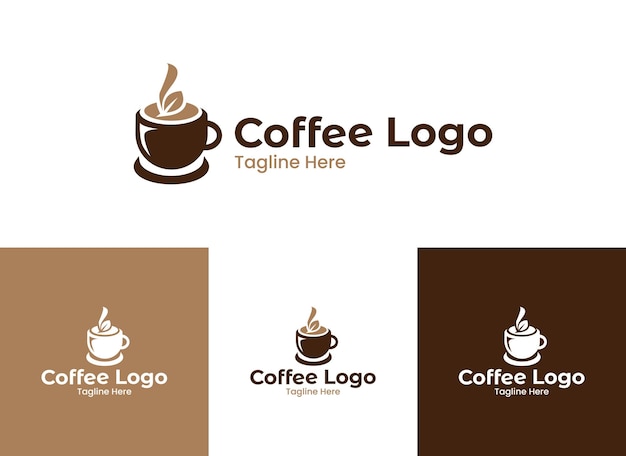 El logotipo del café