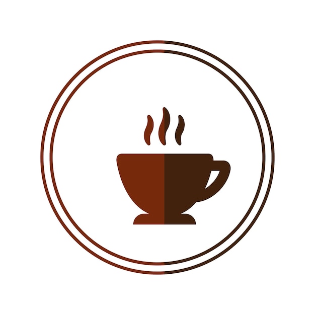 logotipo de la cafetería con archivo vectorial