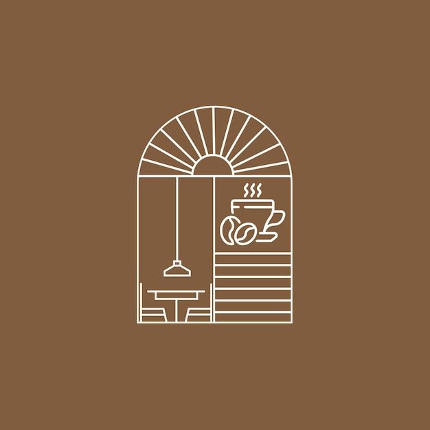 Logotipo para una cafetería